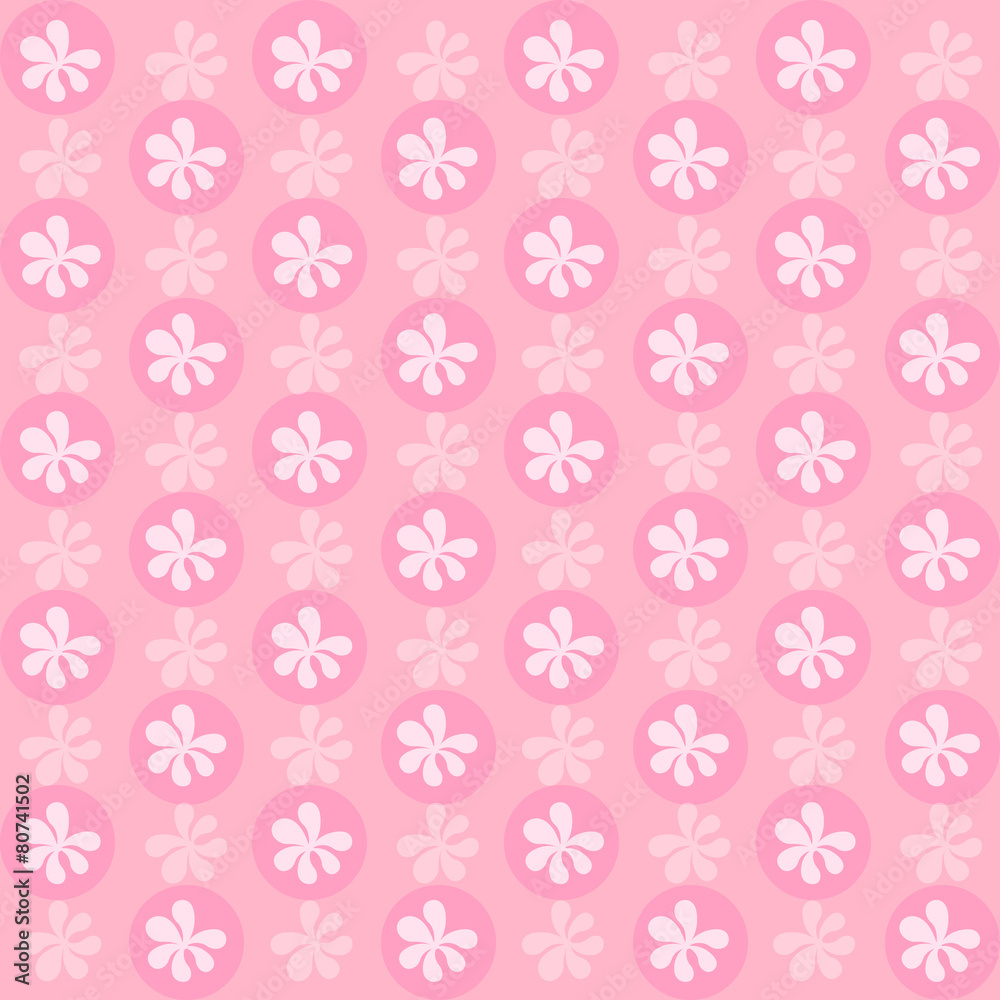 pink flower wallpaper great for any use. Vector EPS10.