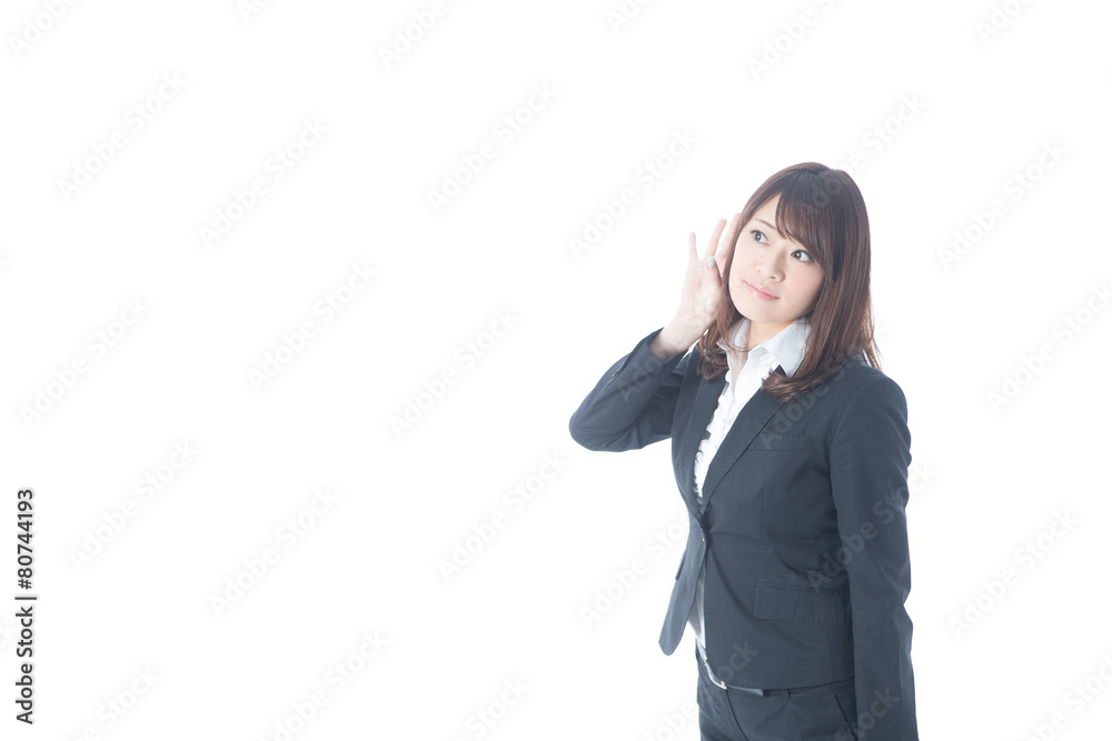 白バックOLポートレート 白バックOLポートレート