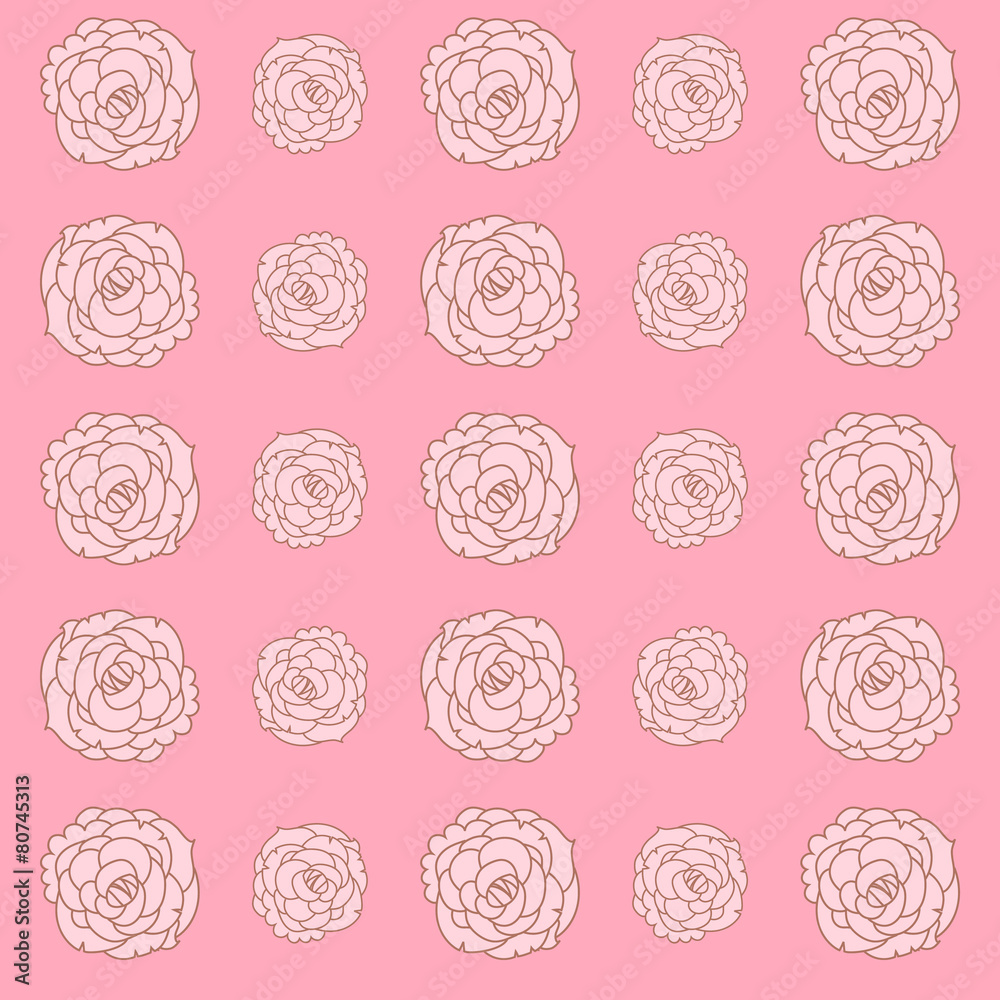 rose wallpaper great for any use. Vector EPS10.