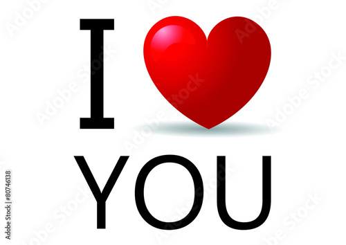 Ti amo - I love you
