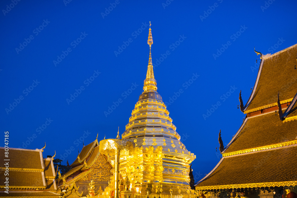 Fototapeta premium Phrathat Doi Suthep Temple