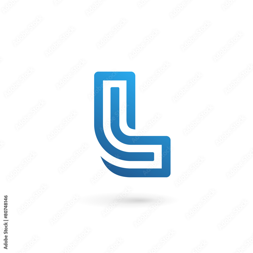 Letter L logo icon design template elements Letter L logo icon design template elements