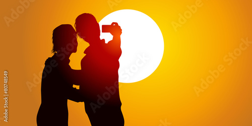 Selfie - Soleil Couchant