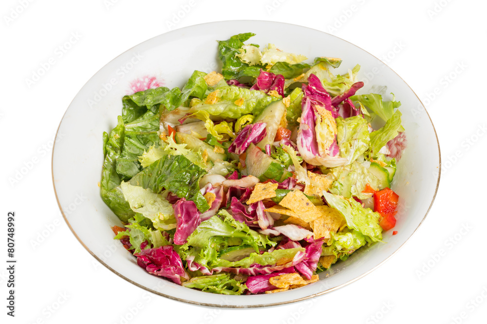 mix salad corn chips mix salad corn chips