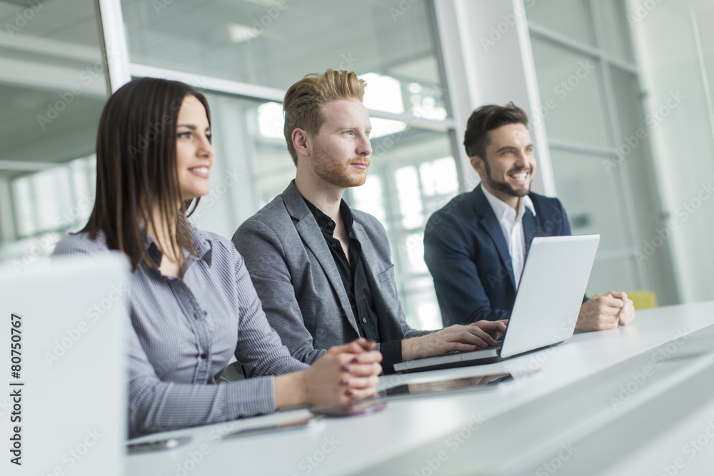 Young people in the office