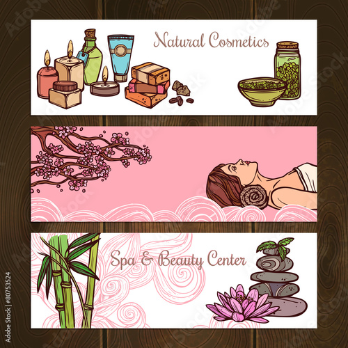 Spa Banners Set