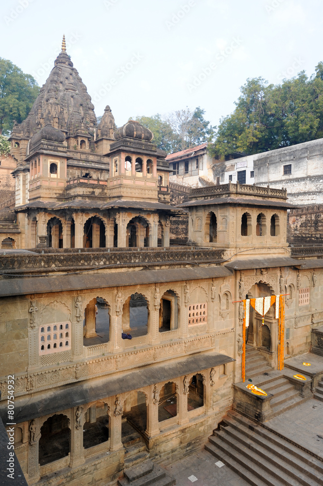 Temple palace of Maheshwar