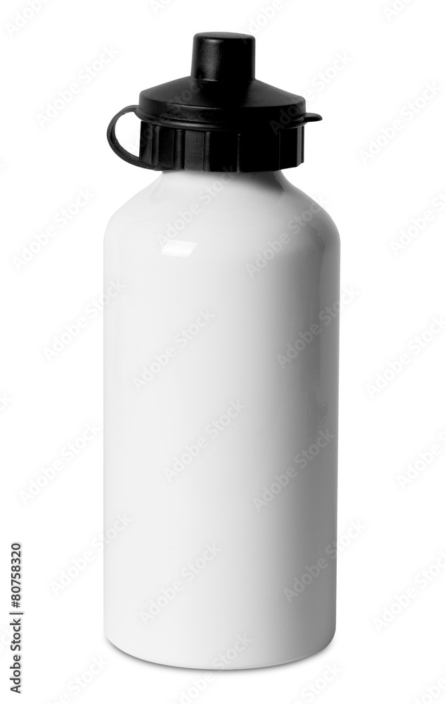 White metal water container White metal water container