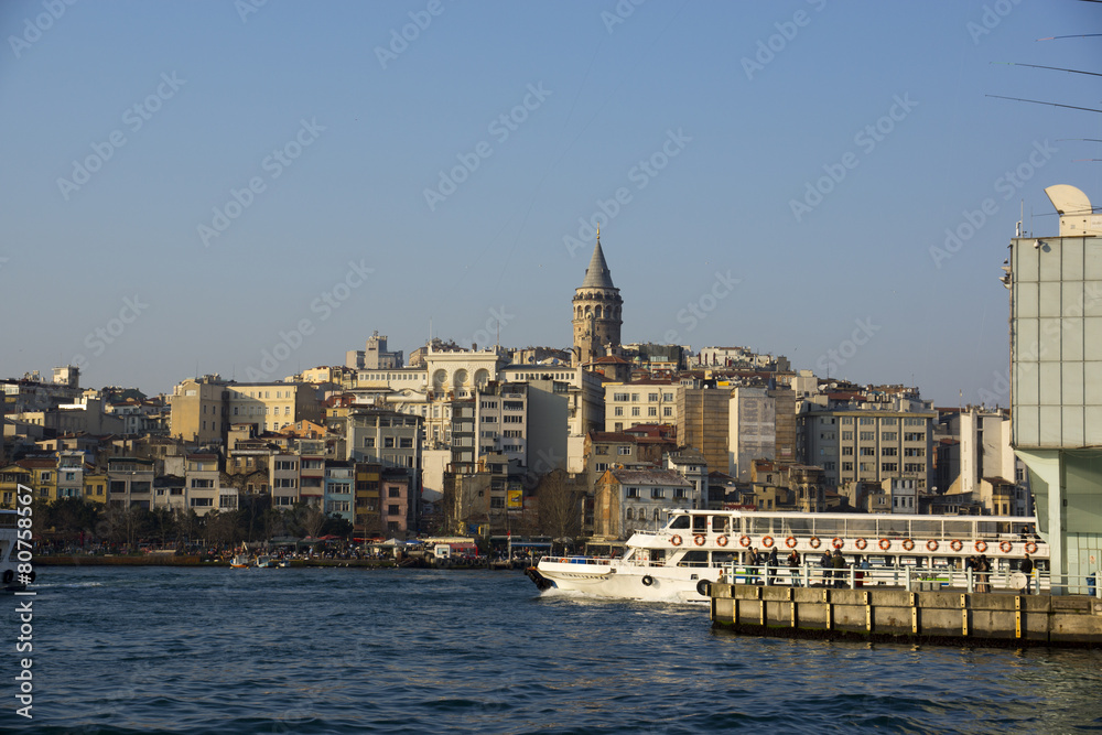 Istanbul, Turkey - city impressions, skyline, bosporus