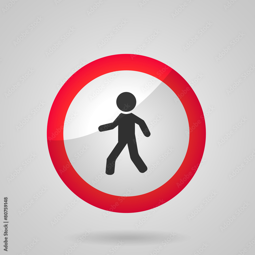 Do not enter sign. Do not cross. Prohibition sign Do not enter sign. Do not cross. Prohibition sign