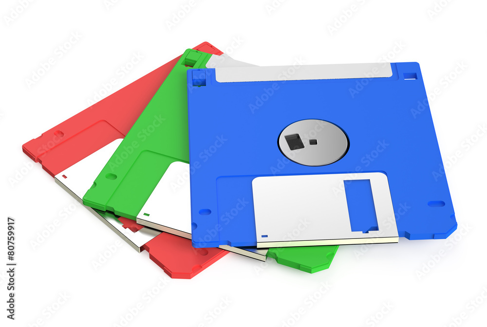 colored floppy disks colored floppy disks