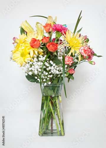 Spring Bouquet with Card © lawcain