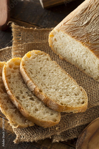 Crusty Homemade Ciabatta Bread