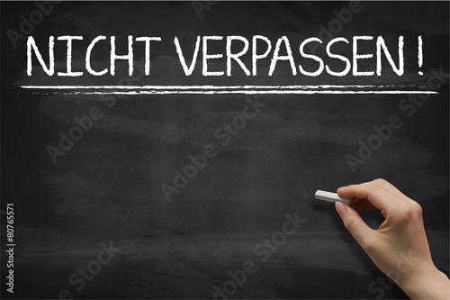 Nicht verpassen 3103