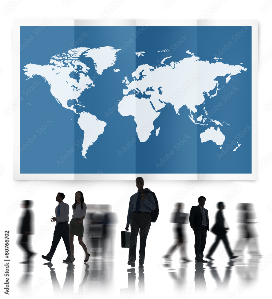 World Global Business Cartography Globalisation Concept World Global Business Cartography Globalisation Concept