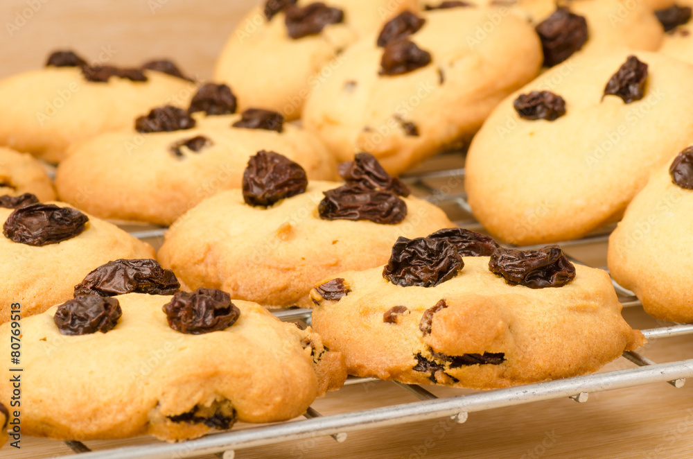 Homemade raisin cookies Homemade raisin cookies