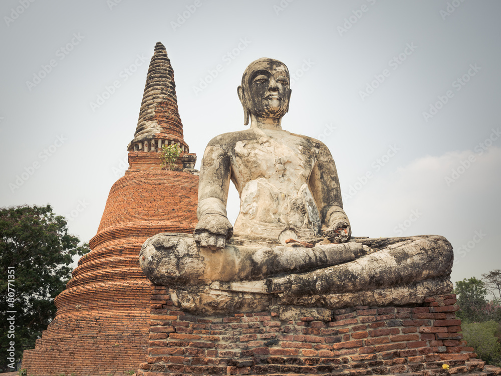 Wat Worachetharam. Ayutthaya