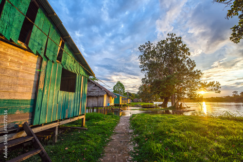 Village Sunset