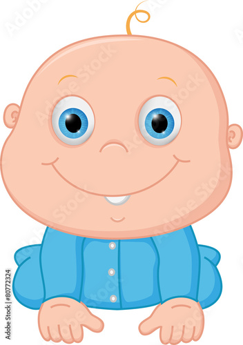 Baby boy cartoon