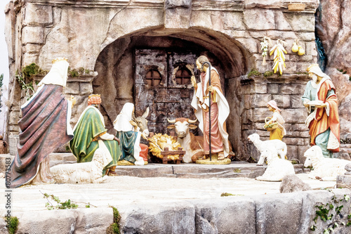 Wallpaper Mural Nativity scene in Italy Torontodigital.ca