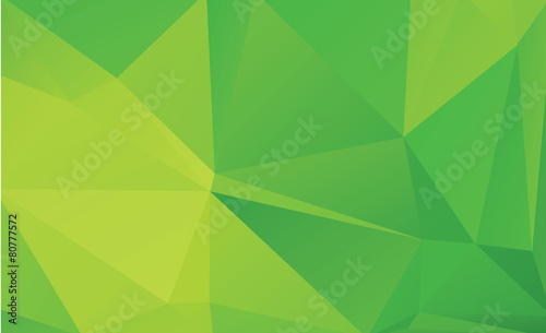 green low poly background vector