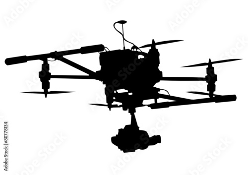 Camera on drone