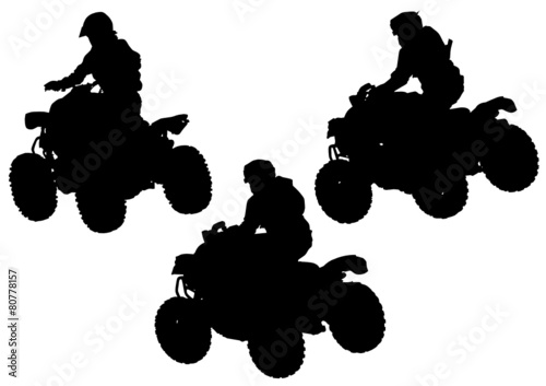 Silhouettes quad