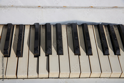 Photography Old piano