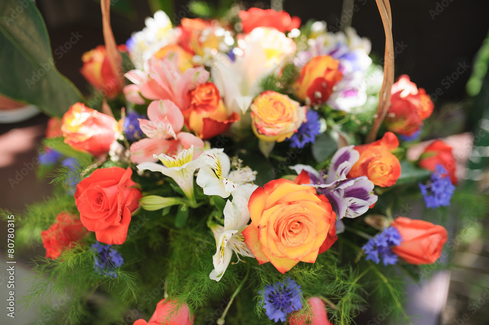 wedding decor at restaurant with all beauty and flowers