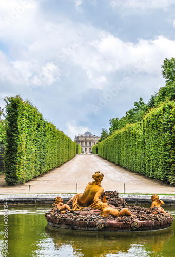flora  fountain in Versailles Palace garden, France