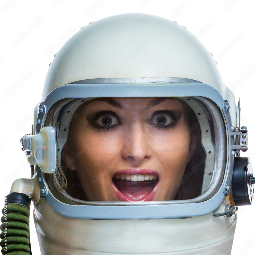 Bizarre astronaut