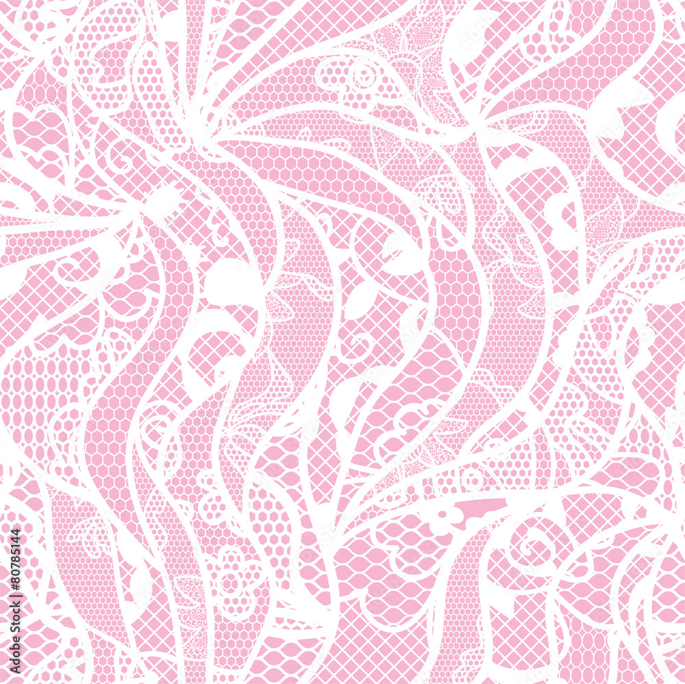 Lace seamless pattern with flowers Lace seamless pattern with flowers