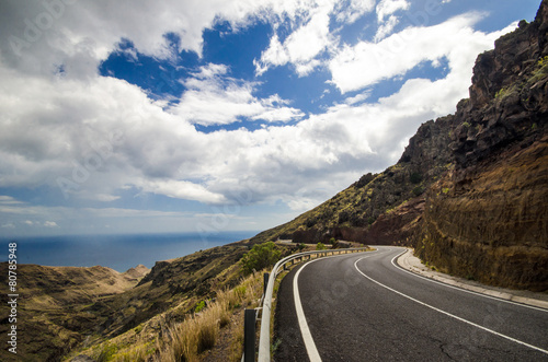 Kanaren: Straße auf La Gomera :)