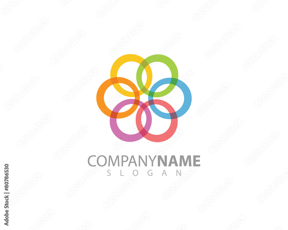 link logo - circle logo - abstract logo 2
