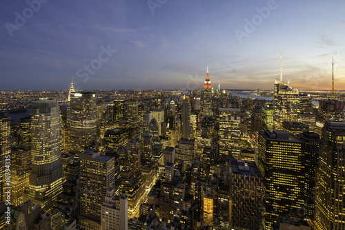Manhattan twilight