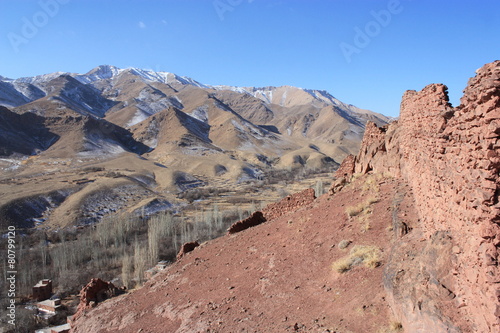 Iran - mountains of Abyaneh