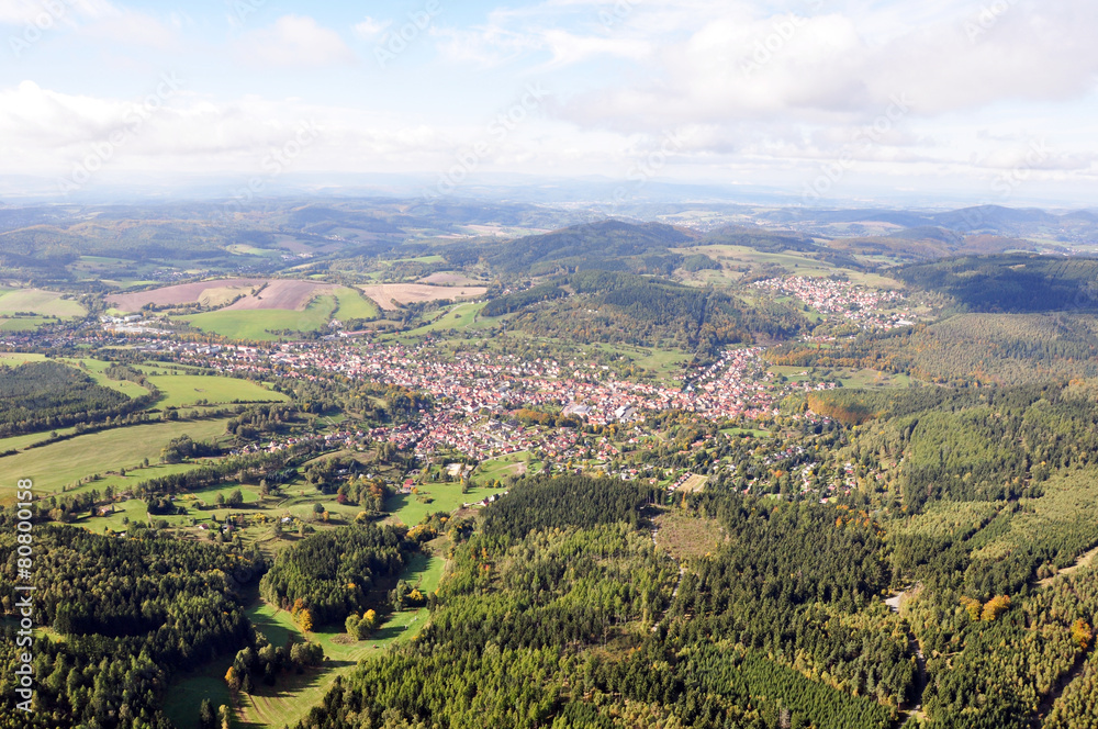 Luftbild Steinbach-Hallenberg / Thüringen