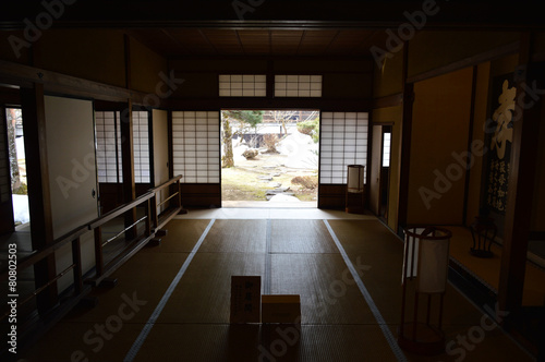 Innenraum - altes japanisches Haus - Takayama  Japan