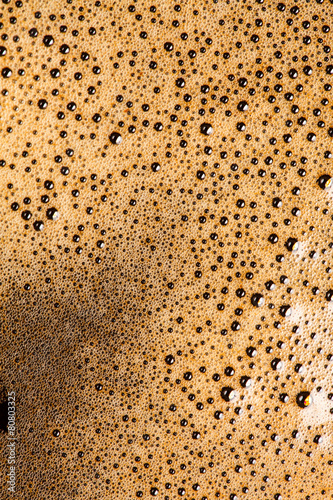 coffee foam texture