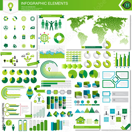 Eco Infographic Elements