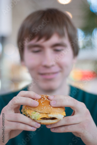 fast food - hamburger