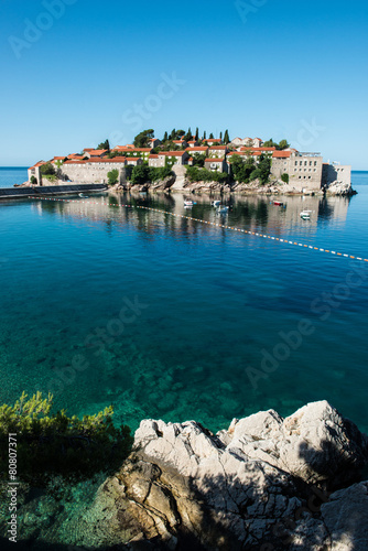 Sveti Stefan island, Budva, Montenegro