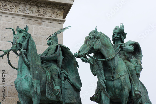 Place des heros in Budapest
