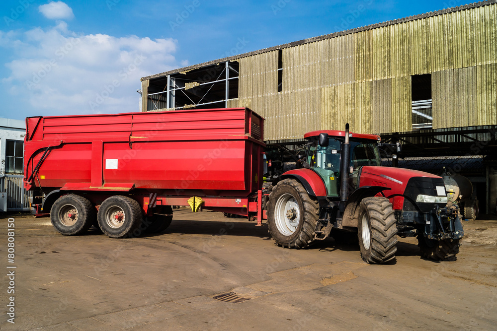 Obraz premium Traktor