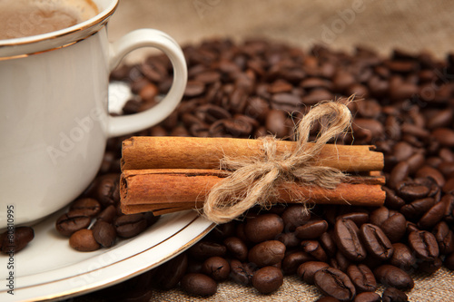 Coffee and cinnamon