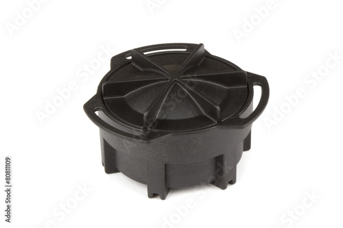 Принти на полотні Radon gas detector isolated white