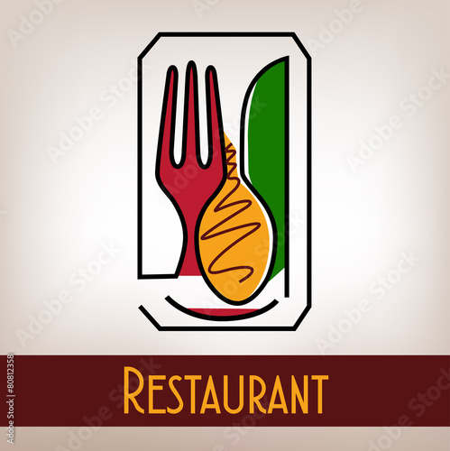 Restaurant Logo Concept Crafts