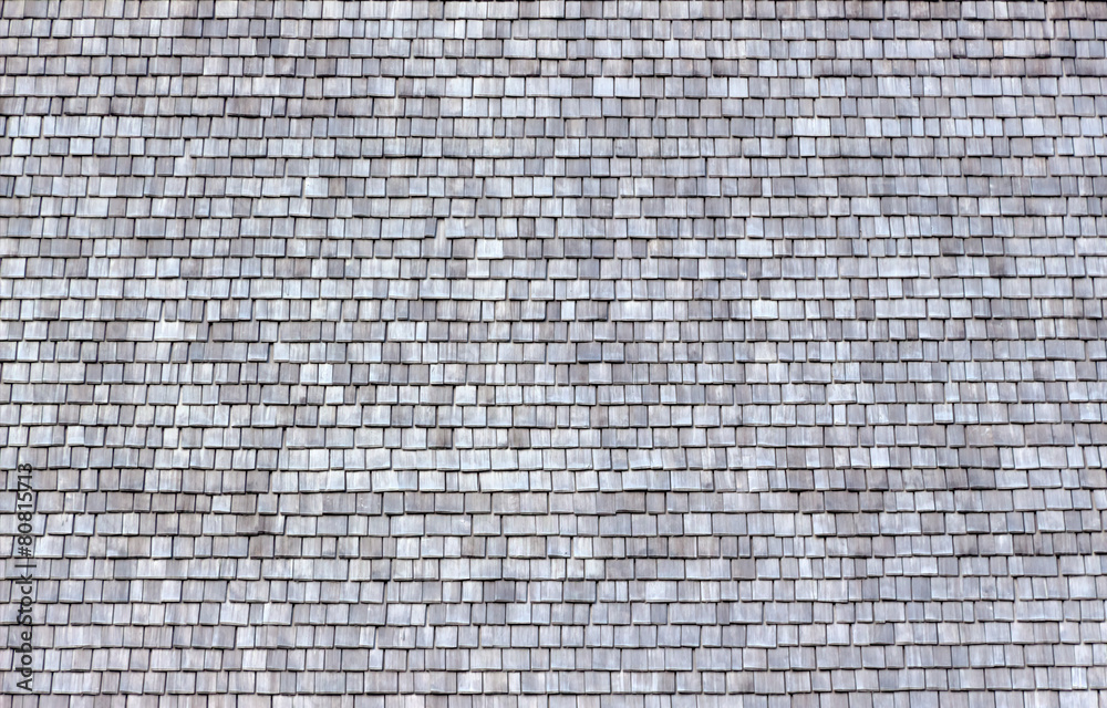 Haus mit Schindeln gedeckt Haus mit Schindeln gedeckt