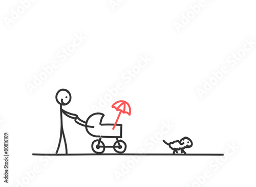 sm kinderwagen schieben I