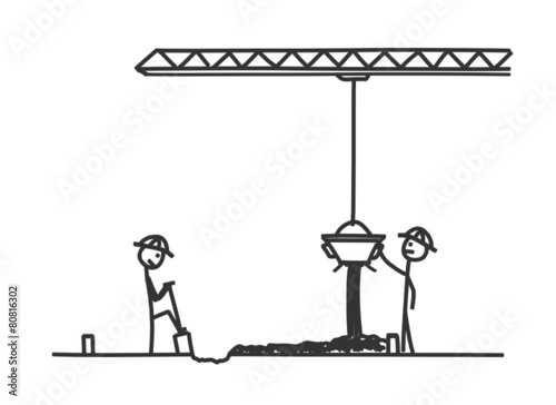 sm baustelle mit kran II